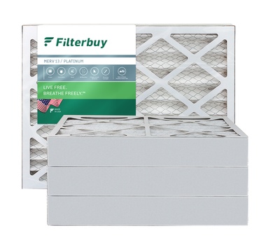16x20x4 MERV 13 Pleated Air Filter 